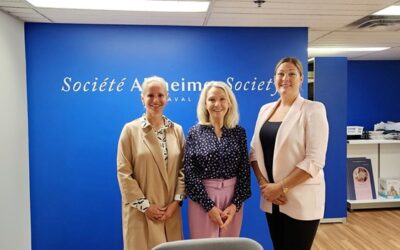 Visite de la société Alzheimer avec Sonia Bélanger