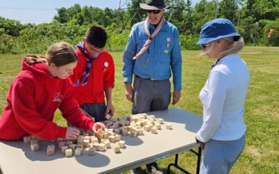 Célébration du 55e anniversaire du groupe scout 205