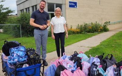 Distribution sac d’école