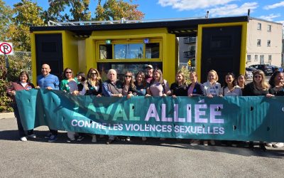 Grande Marche contre les violences sexuelles à Laval