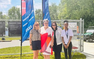 Remise des médailles d’athlétisme aux Jeux de la francophonie canadienne