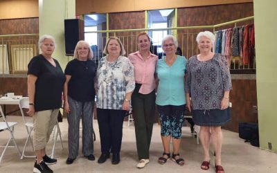 La députée Valérie Schmaltz rencontre le groupe d’âge d’or Les Mardis de l’amitié