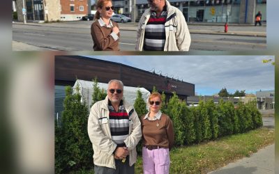 Visite des futurs locaux du Service Bénévole d’Entraide de Vimont-Auteuil (SBVA)