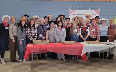 Ambiance Western à la Fête de Noël de la Maison de Quartier Vimont