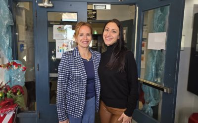 La cour de l’École Les Explorateurs au cœur d’un projet structurant, avec l’appui de la députée de Vimont