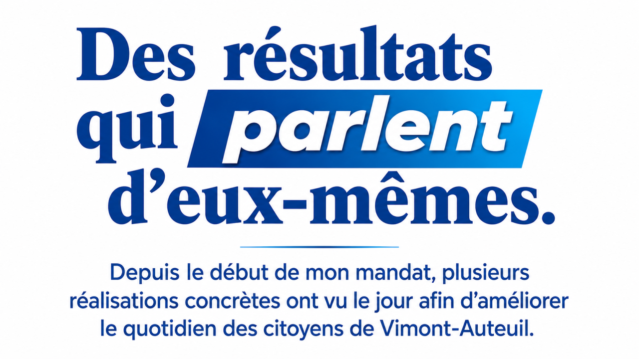 Bilan de quatre années d’actions concrètes