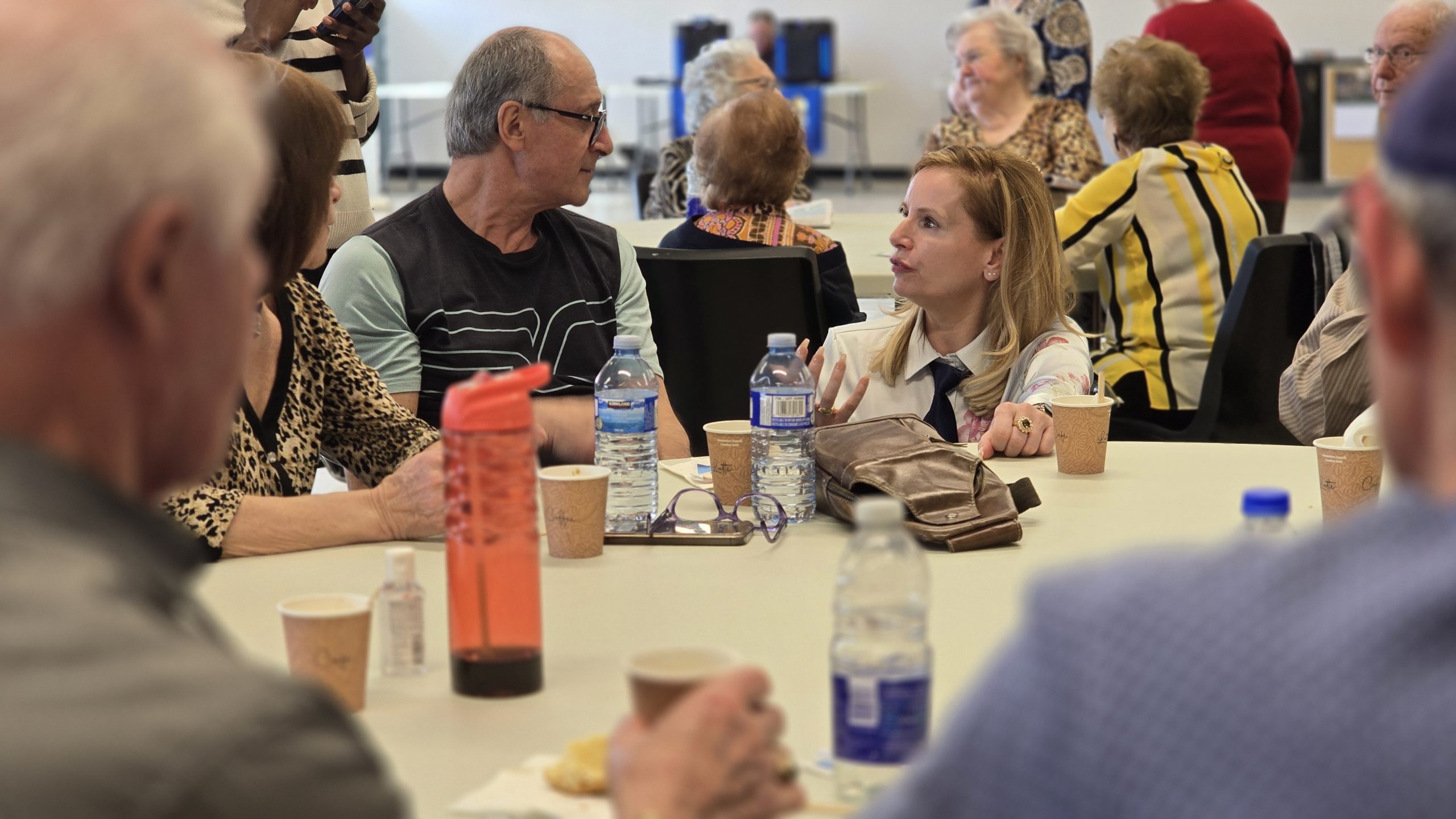 Échange avec les organismes de la communauté